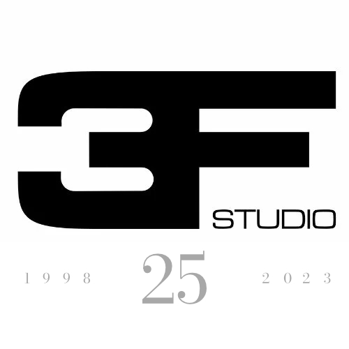 logo 3f studio 25 lat